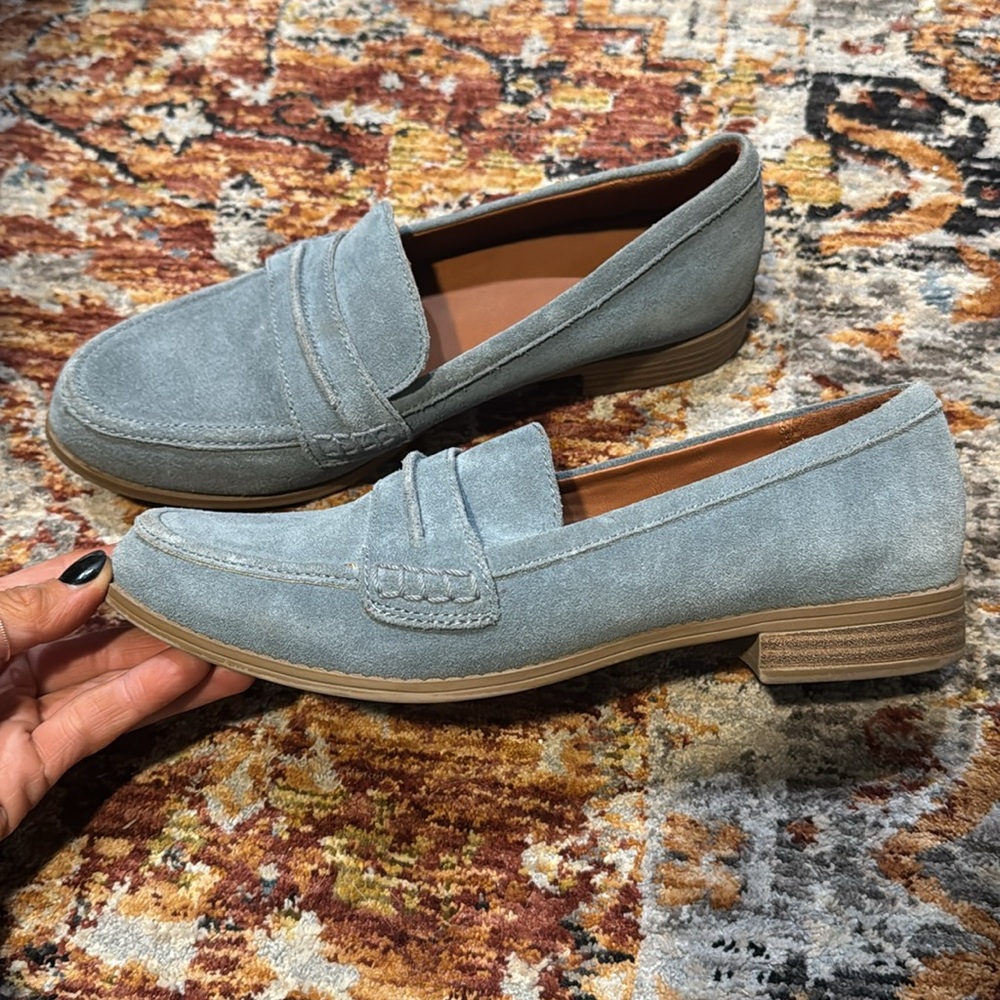 Universal Thread Anamae Suede Closed Back Loafers 8.5 - Picture 4 of 8